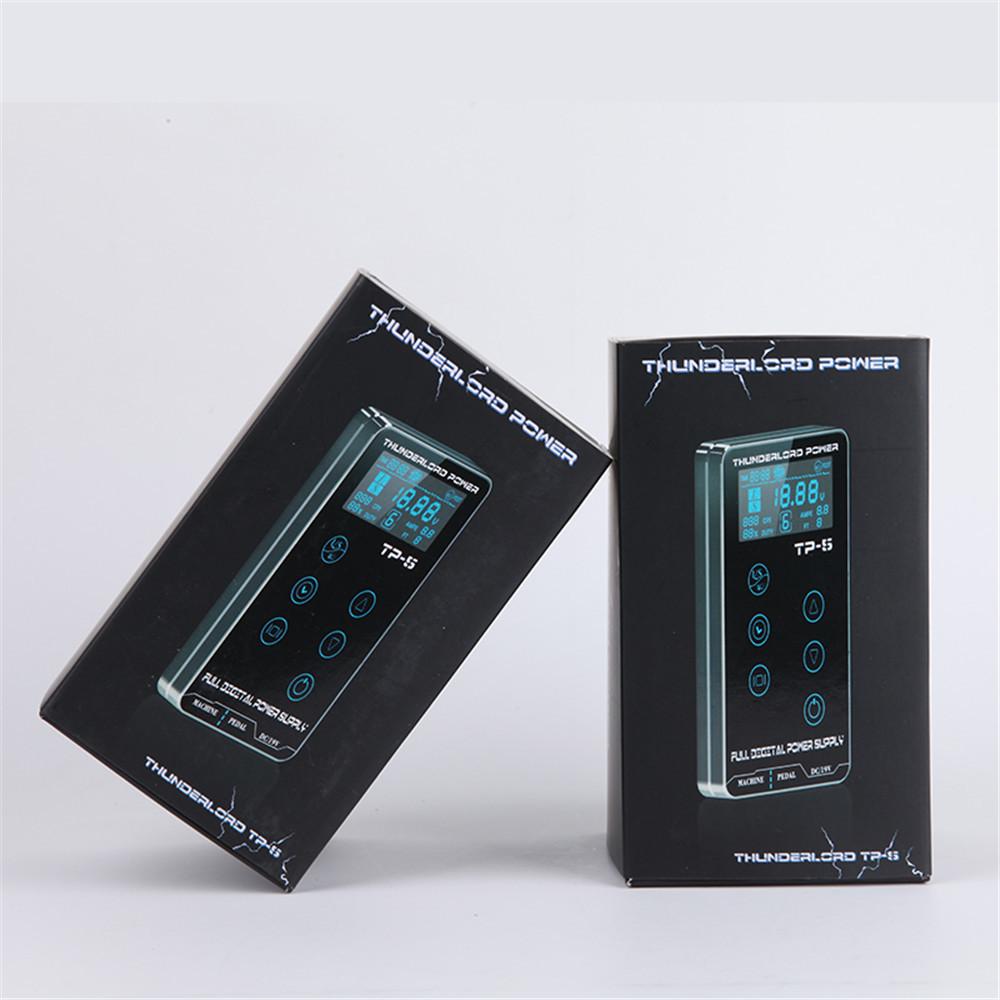 TP-5Tattoo Power Supply Tatuagem For Tattoo Machines Touch Screen Source Digital LCD Makeup Dual Tattoo Power