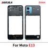 Middle Frame For Moto E13 E22i Middle Housing Cover with Side Buttons Lens Frame Replacement Parts