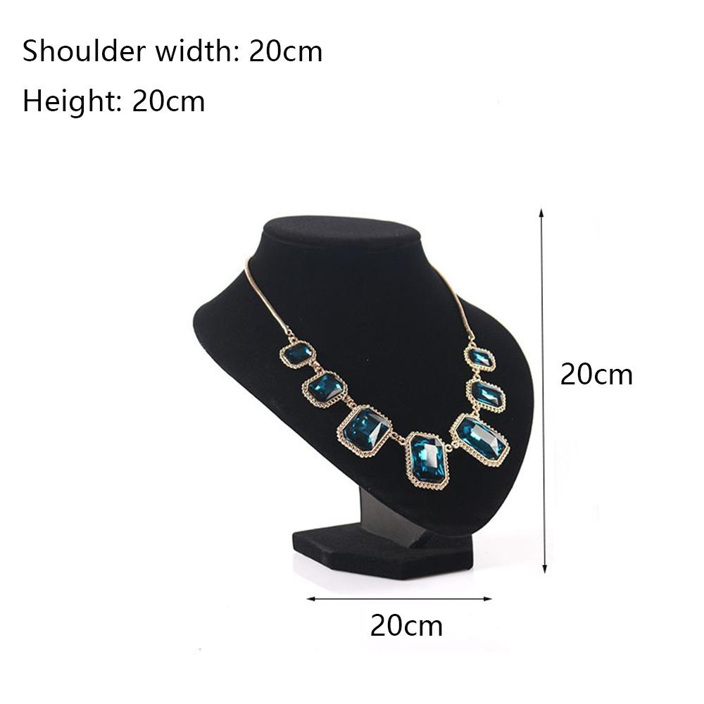 

Подвеска Дисплей Подставки для ожерелий Розничный Магазин Дисплей Органайзер Подставка Новый Держатель Бюст 20x20cm