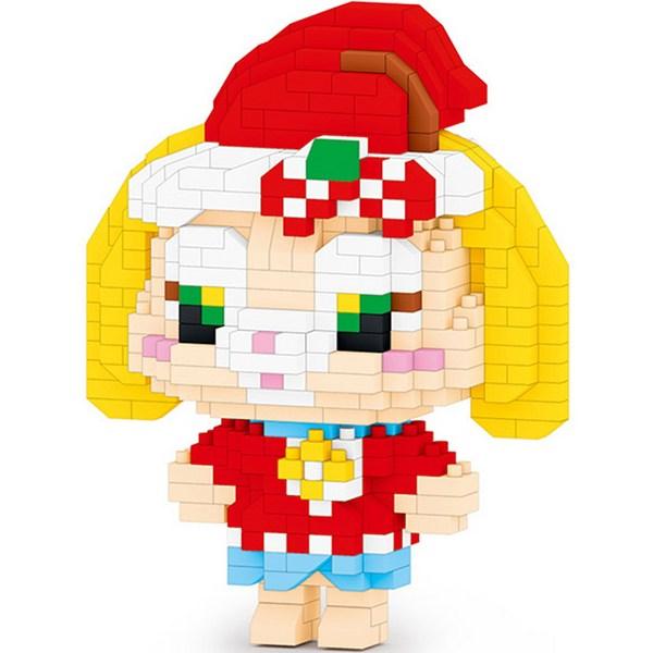 

BOYU Santa Hat Rabbit Nanoblock 7571от, разные цвета, популярные корейские игрушки