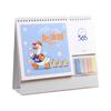 Coil Binding 2026 Desk Calendar Month Date Display Standing Flip Calendar  Home Decoration