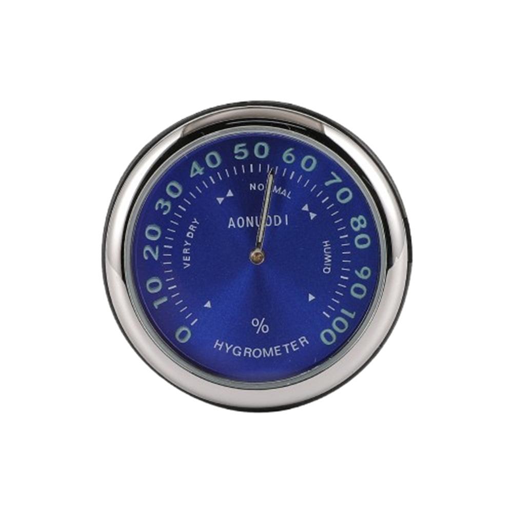 Luminous Car Mounted Thermometer 40mm Diameter Car Hygrometer Car Digital Thermometer Truck