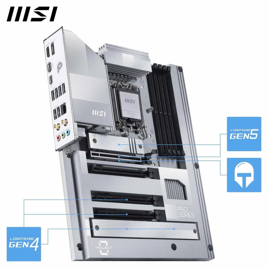 MSI PRO WIFI PZ ATX Motherboard MB6755 Z890-S