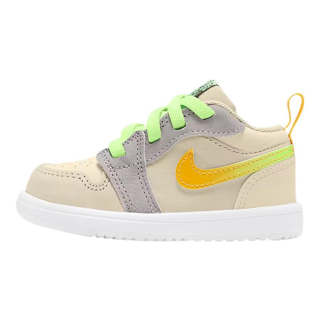 Jordan 1 Leather Low Alt Sneaker Baby Sneaker Yellow HQ5776-001