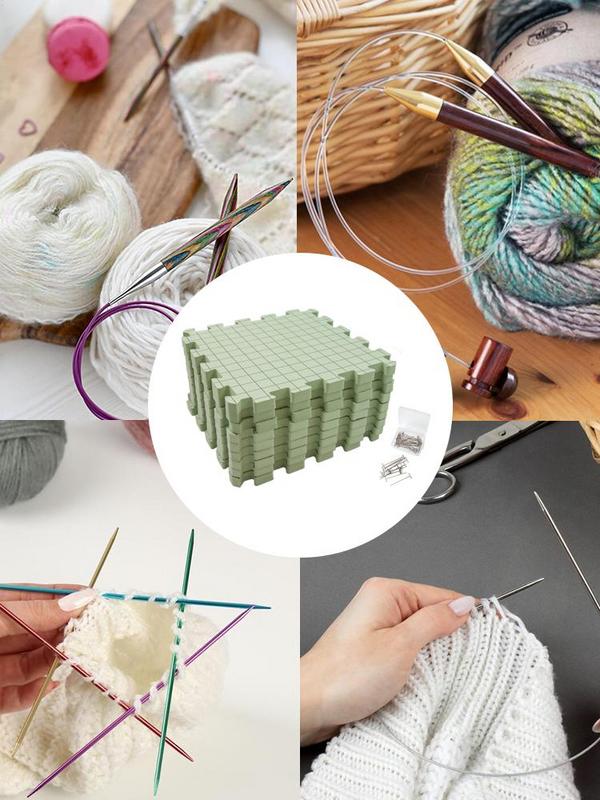 Foam Blocking Board Knit Blocking Mats Ultra Thick Foam Knitting Block Mat Crochet Foam Mats Reusable Foam Crafts Blocking Mats