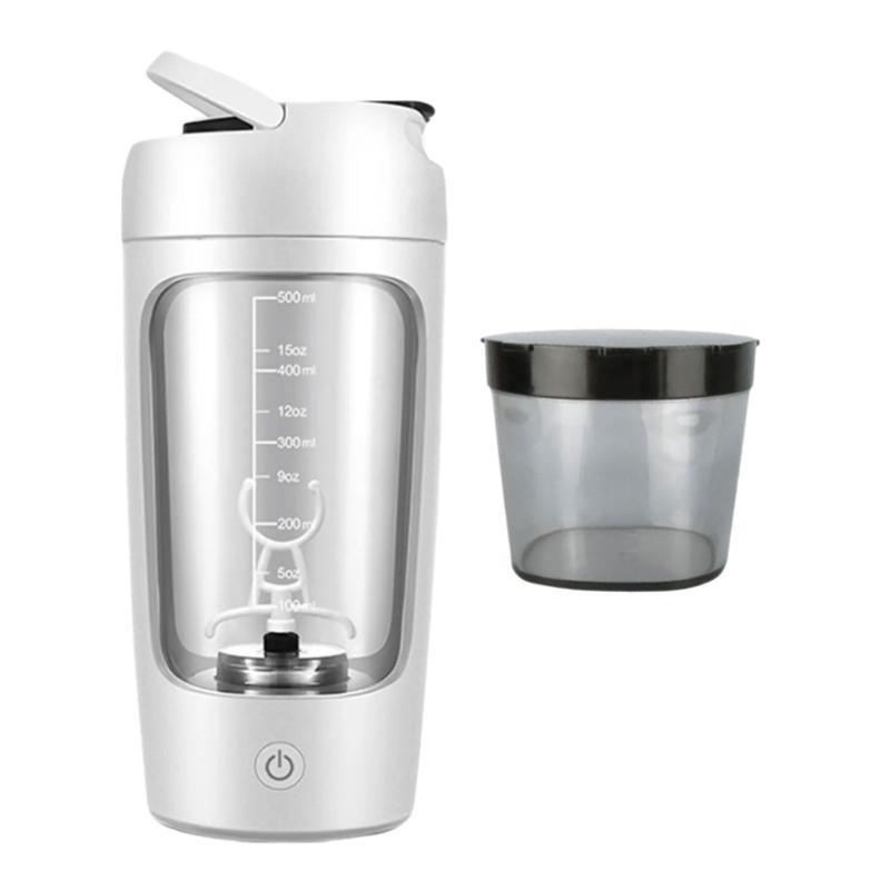 Electric Protein Shaker Bottle USB Rechargeable Bottles Shaker Cups