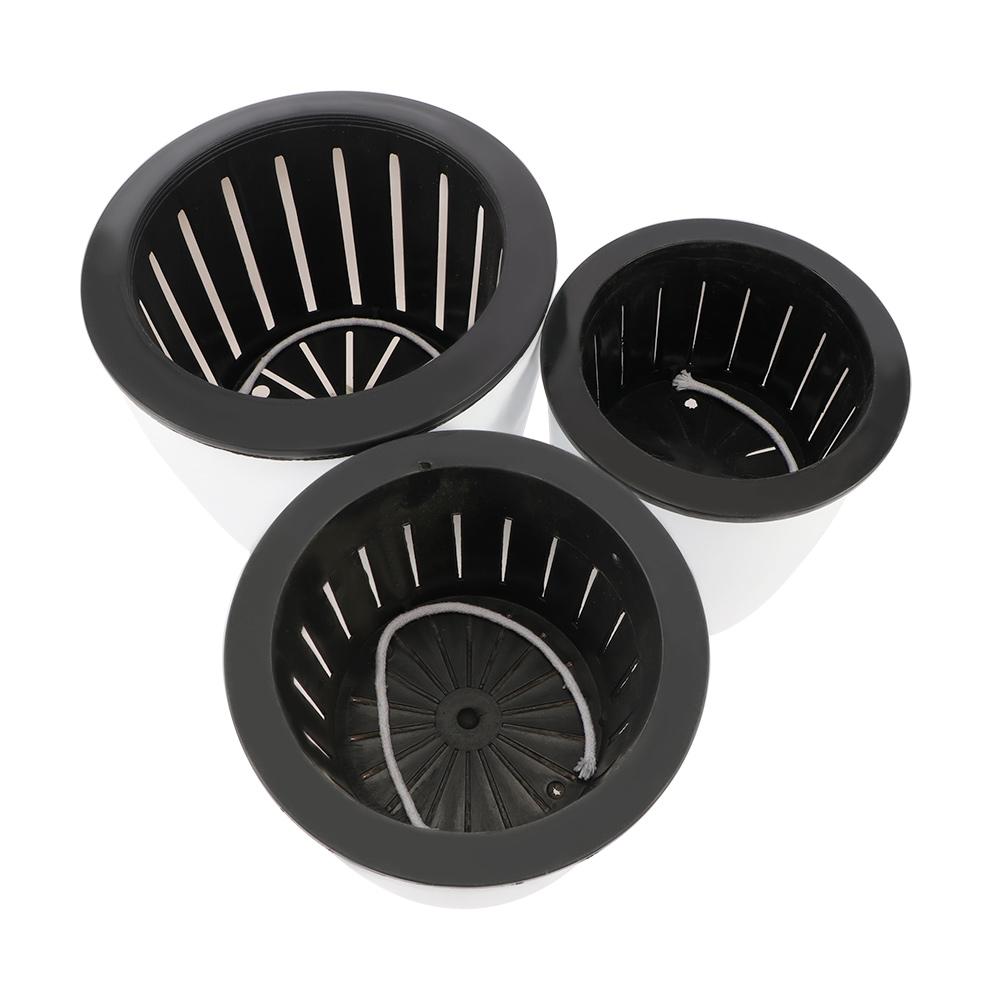 Automatic Self Watering Desktop Decoration Office Home Decor Planter Flower Pots Plants Basket