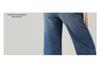 2025 Women's High Waist Micro Flare Jeans with Elastic, Drape, and Non-Clingy Fit for Spring & Autumn