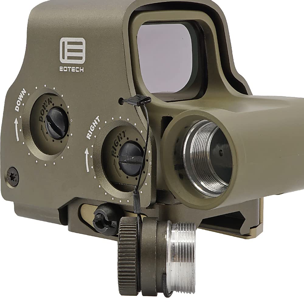 Ryohin Buhin EVOLUTION GEAR Iotek EXPS3 Gen.2 Holographic Sight Replica, High-Intensity, Ultra-Super Duralumin Dot Sight, FDEMODERN (US FLAG) Engraved