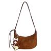 Fresh and Fashionable Leopard Print Women's Bag, Trendy Dumpling Bag, Large-capacity Armpit Bag
