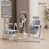 Baby dining chair foldable baby children's dining table two-in-one multi-functional rocking chair