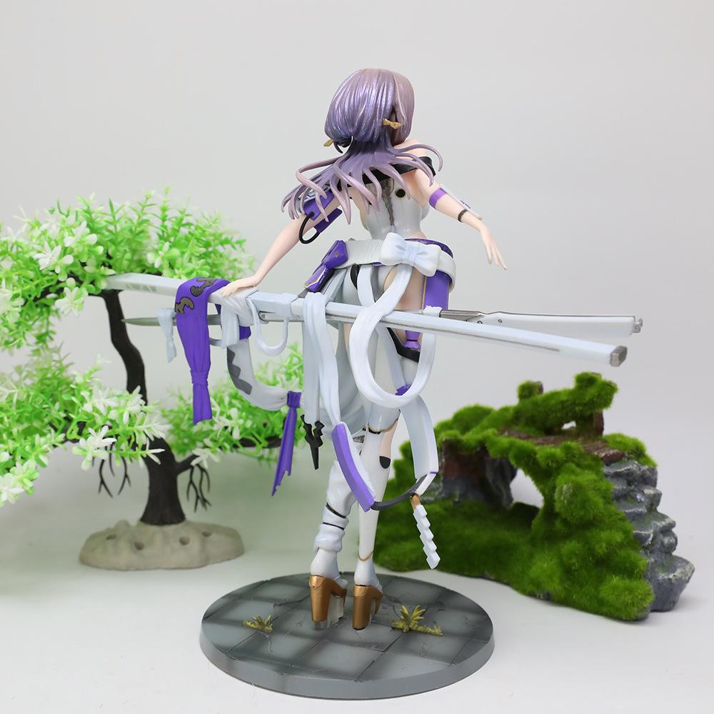 Anime GK PVC Model 25cm Nikki Red Lotus Victory Goddess Statue Collection Figure Toy
