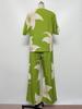European & American Summer 2025 V-neck Batwing Top and Long Pants Two-piece Set