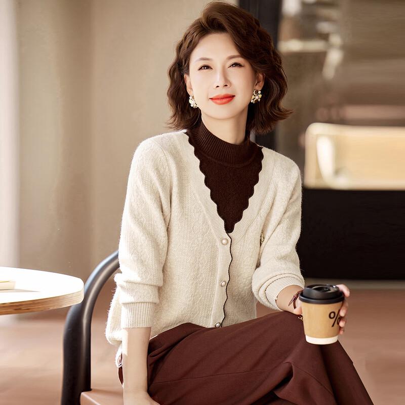 

Passt Women s Faux Two-Piece Knit Sweater Set