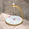 Creative Bathroom Shelf Birdcage Cosmetic Storage Rack Desktop Box Toilet Lipstick Skin Care Display Stand
