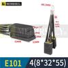 MEIMRSHLY E101 DC Motor Brushes - Sizes: 12.5, 16, 20, 25, 32, 40, 50, 60