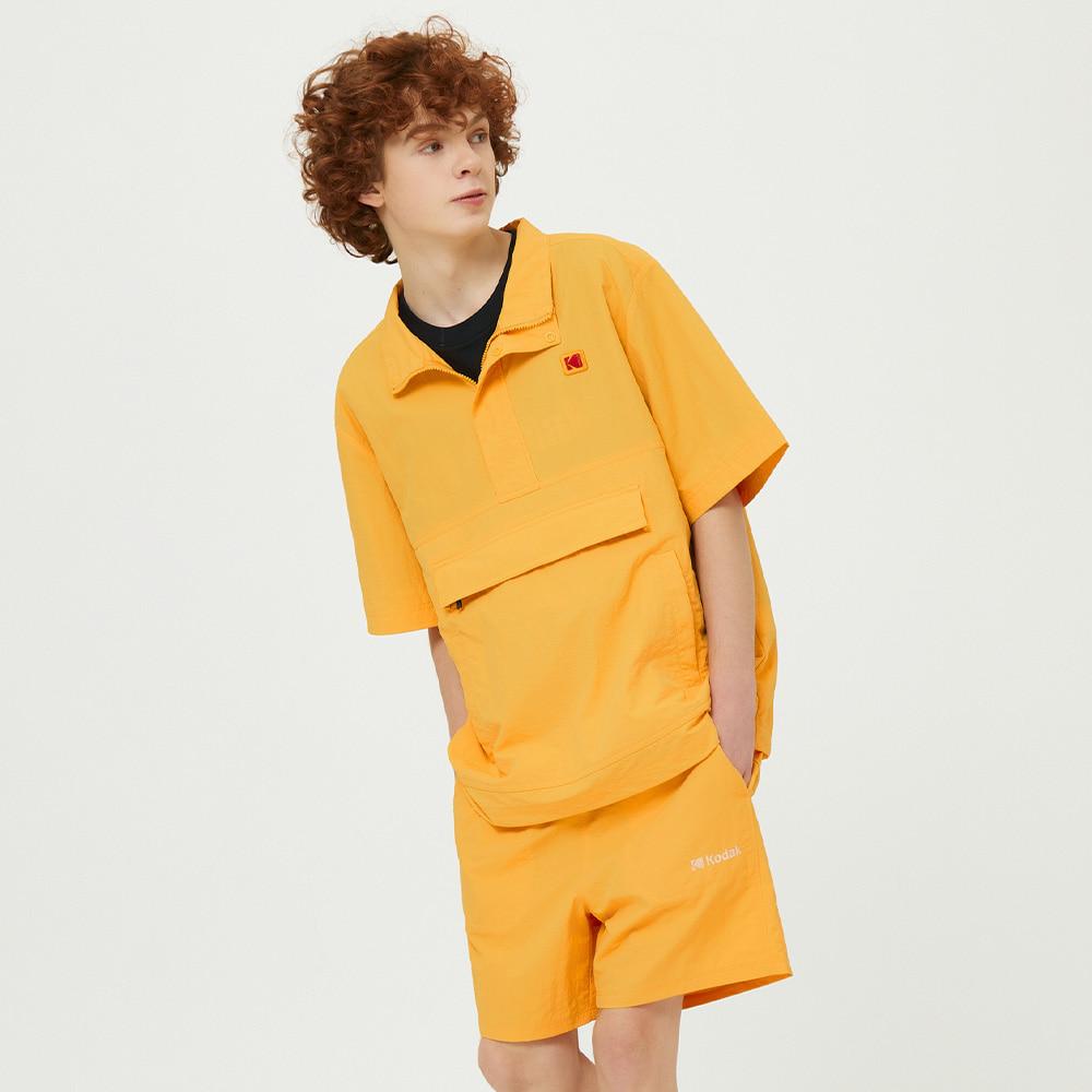 Kodak Color Plus Stand Neck Anorak Yellow
