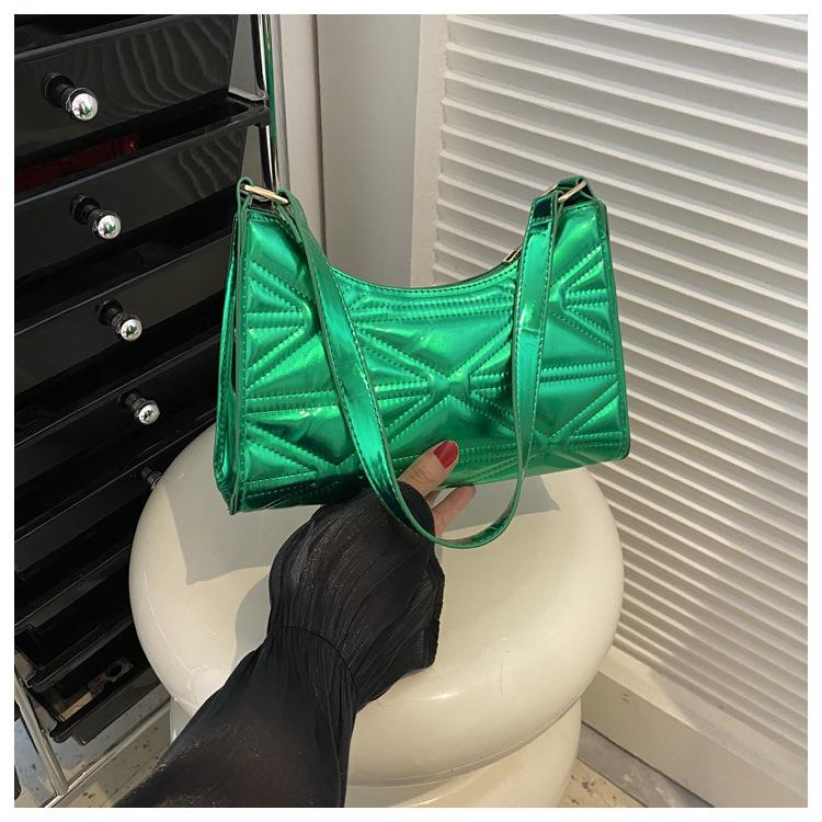 Women'S Bag Small Square Bag Versatile Shoulder Bag Foreign Style Armpit Bag Fashion Accessories Women'S Bag Tide