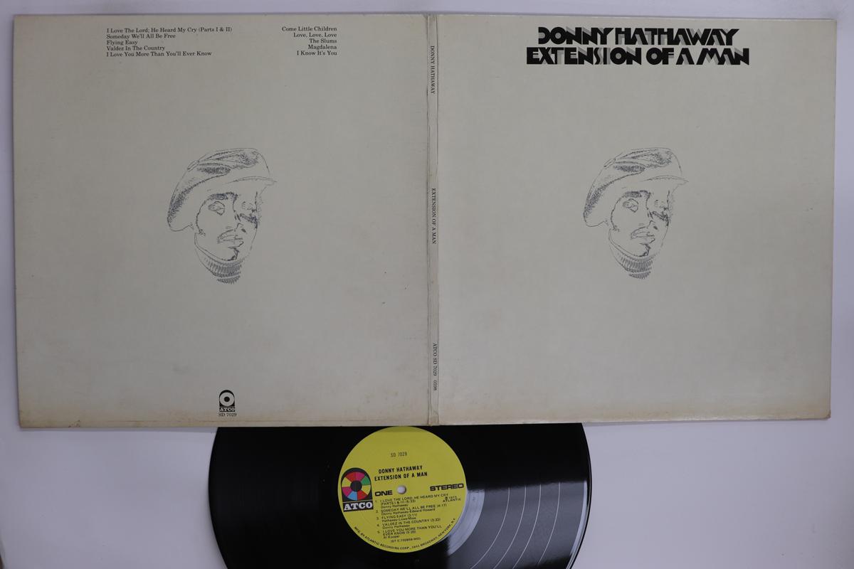 

LP Record DONNY HATHAWAY Extension Of A Man SD7029 ATCO 1973 US SoulFunk Used