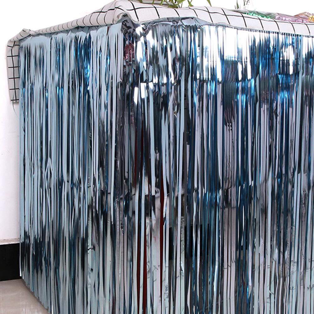 Rain Curtain Fringe Table Skirt for Party or Dining Table Decoration