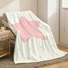 Ins Cute Sstar Throw Lightweight 240G Flannel Blanket Soft Skin-Friendly For Summer Cooling
