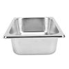 RV 304 Stainless Steel Sink, Rectangular Hand Wash Sink for Kitchen, Boat, Caravan, or Yacht, with 40mm Drain (Polished Drawing GR-1465)