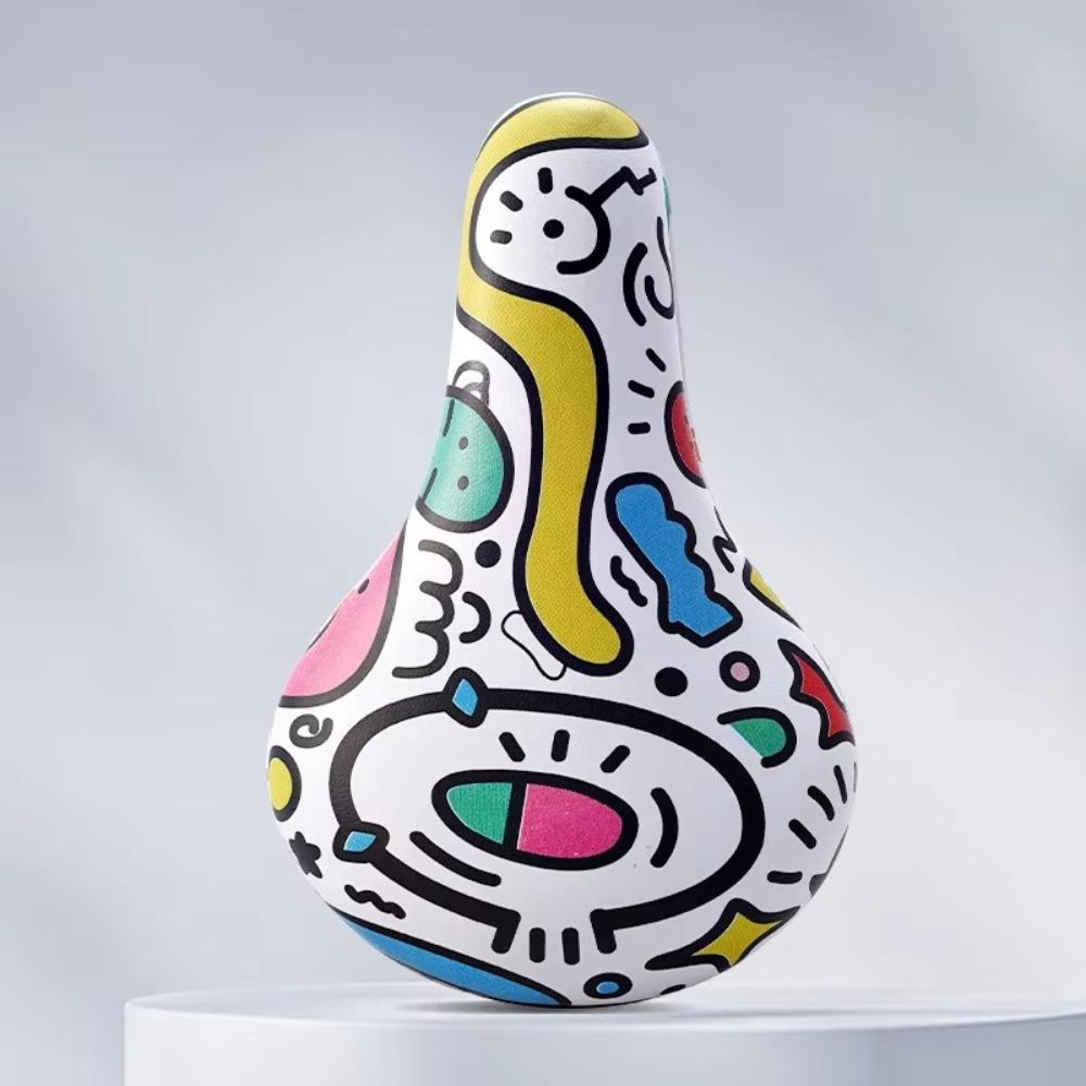 Cartoon Design Bicycle Saddle Super Soft Bicycle Cushion Children s Bicycle Seat  Cycle Part Style 2