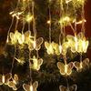 Butterfly Led String Light Set For Garden And Patio For Outdoor Celebration