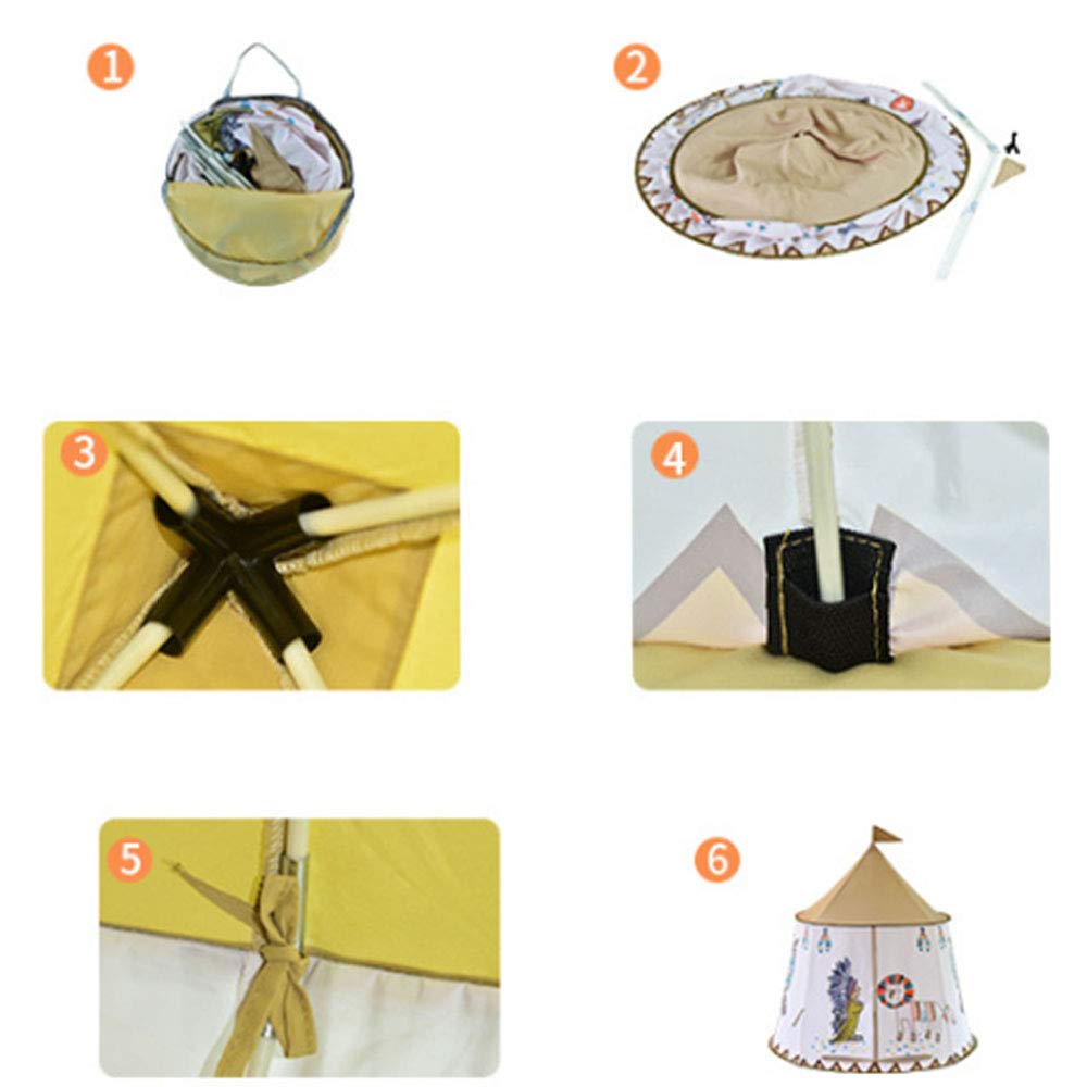 OSC Kids Sleeping Tent Secret Educational For Toy Play Perfect Year Gift Tent, Children's Tent, House, Foldable, Base, Playhouse, Toy, Indoors, Parks,