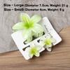2025 New Egg Flower Grab Clip Retro Color Flower Hair Claw Clip Lady Side Grab Half Grab Back Head Shark