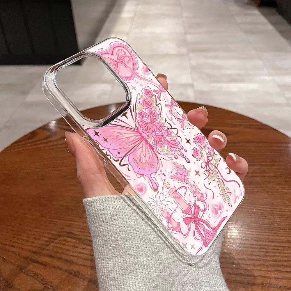Acrylic Phone Case for iPhone 11 12 13 14 Pro 12 14 16 Pro Max for Samsung A16 A36 A56 S24 FE High-quality Painted Anti-fall Mobile Phone Case