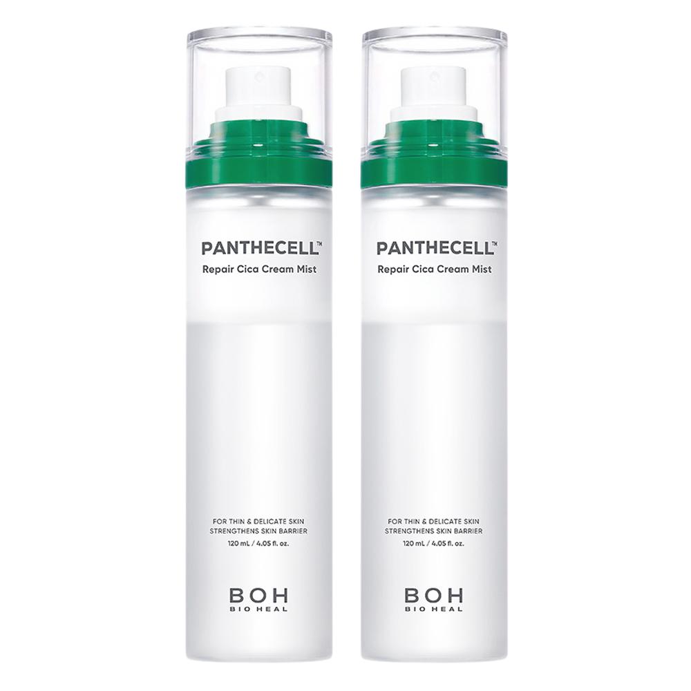 BIOHEAL BOH Panthecell Repair Cica Cream Mist 120ml (2pcs) - Soothing Hydrating Mist, Korean 120ml