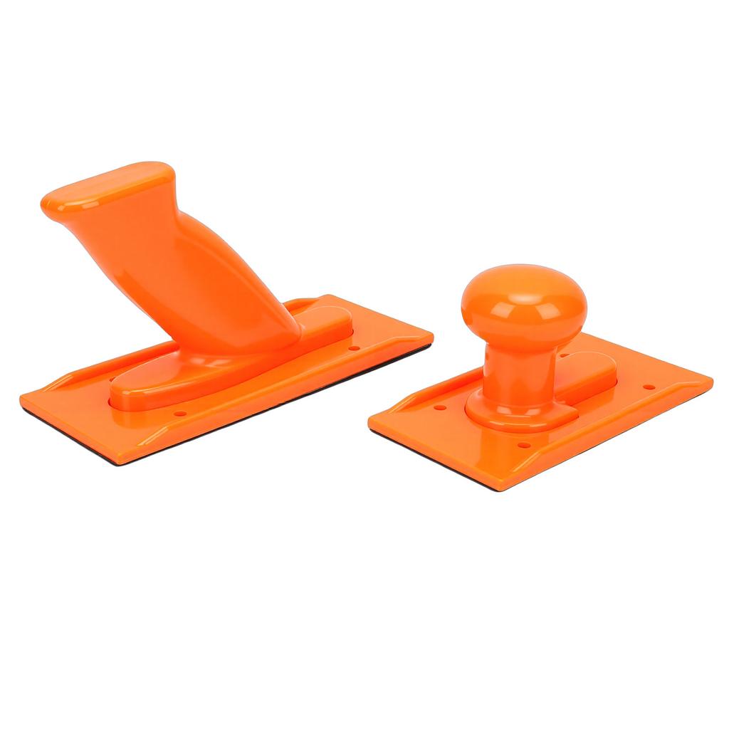 2Pcs Woodworking Push Block Plastic Carpenter Safety Tool for Table Saw Router Jointer Shaper Bandsaw Router Orange