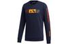 Neo Sweatshirts Men's Navy Blue Crew Neck Moderate Regular GM2284