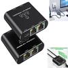 RJ45 Network Cable Switch Hub 1 In 2 3 Out Converter 1000Mbps Gigabit Ethernet Switch Hub Wire Divider PC LAN Extend Adapter