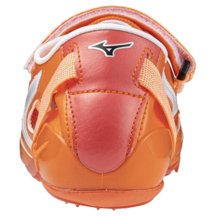 Mizuno Chrono Shock Absorbing Durable Functional Orange Track Shoes Low Top Unisex Shoes U1GA210051