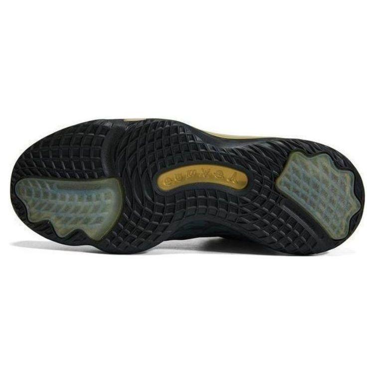 Adidas D.O.N. Issue #3 GCA Black Gold Metallic Unisex Sneakers Core-Black Grey-Five GW3646