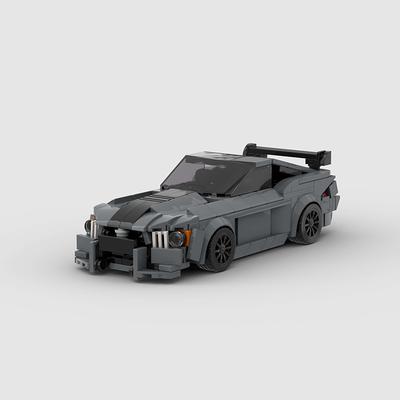 MOC Rennwagen Stadtauto Bauset - Kreatives Garagenspielzeug - Ideales Geschenk für Kindergeburtstage und Weihnachtsgeschenke