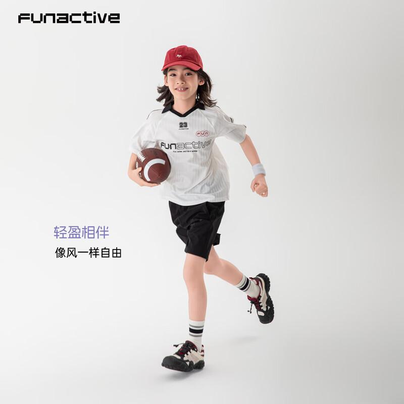 FUN ACTIVE Boys Lightweight Mesh Quick-Dry Sports T-Shirt 170