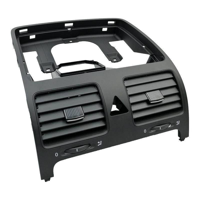 Liuquan Black Dashboard Air Vents for VW Jetta MK5/Golf 5/Rabbit - OEM Part Numbers: 1K0819728, 1K0819703, 1K0819704, 1K0819203