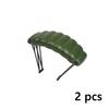 MOC Parts Military Attachments bricks Swat Weapon WW2 Army Soldier Figures Ghillie Suits parachute Building Block PUBG