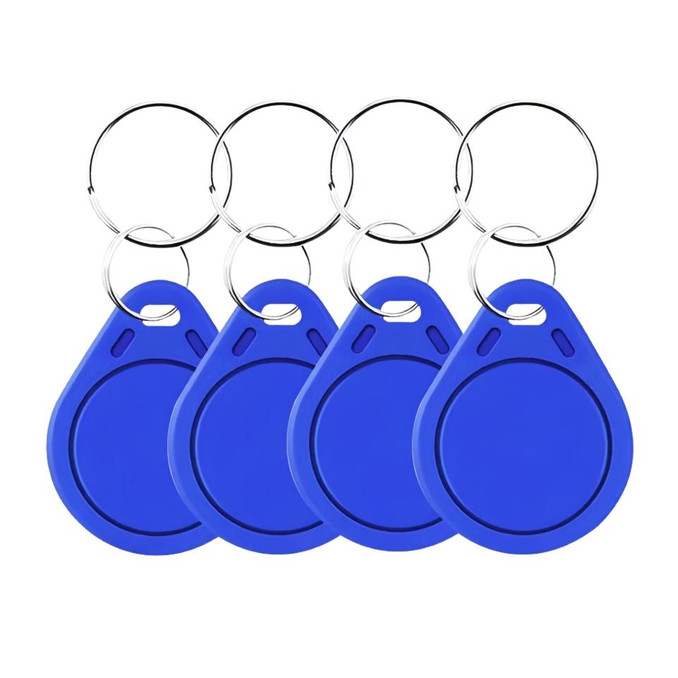 10/50/100pcs 13.56MHz RFID Keykobs Read Only S50 Proximity IC Smart Card Token Tag Key Fobs For Access Control System
