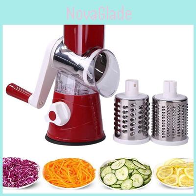 Modern Multi-functional Food Slicer And Grater With Stainless Steel Blades And User-friendly Design