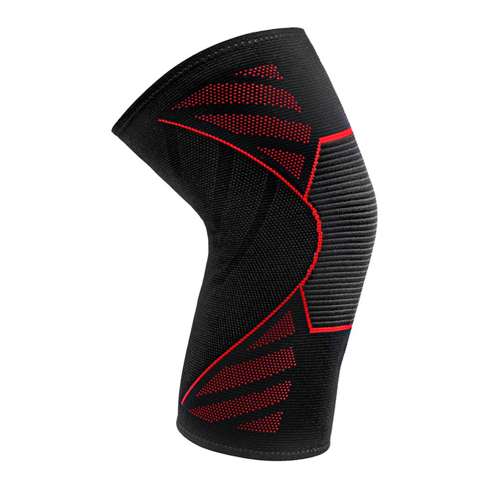 

1 шт. фитнес бег велоспорт поддержка колена брекеты эластичный нейлон спортивный компрессионный наколенник рукав для баскетбола S