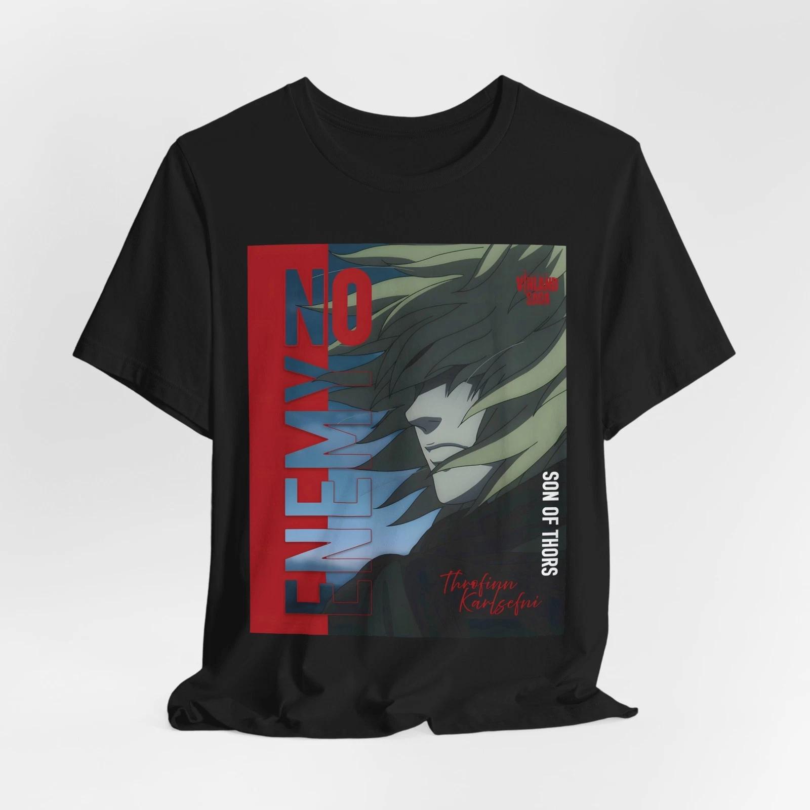 

Унисекс футболка Thorfinn No Enemies - Викинг Сага о Винланде Воин L