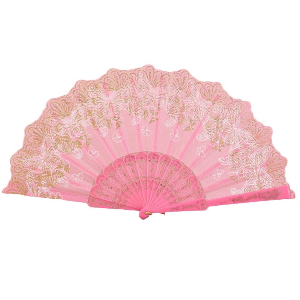 Handgehaltener Dekofächer Spitze Handfächer Fotografie Requisiten Tanzfächer Hanfu Zubehör