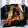 Suicide Squad Joker & Harley Quinn Movie Poster PrintPrint Blanket, Soft Blanket For Sofa Office Bed And Travelling Daughter Birthday Gift e