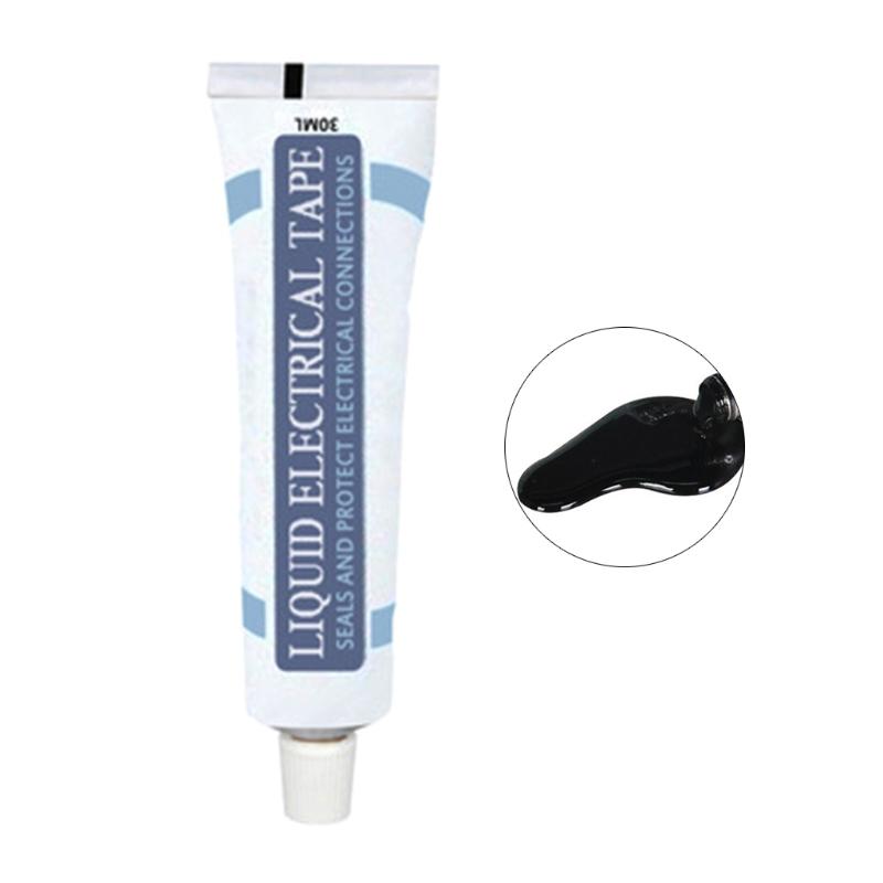 

High Temperature Resistance Flame Retardant Glue -60-250 Silicone Sealant Glue Portable Insulating Glue White Black 30ml 1