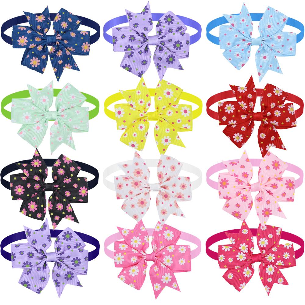 50/100pcs Pet Dog Bow Tie Bright Dogs Pets Accessories Cute Pet Dog Bowties Dog Grooming Products Pet Shop Dog Supplies