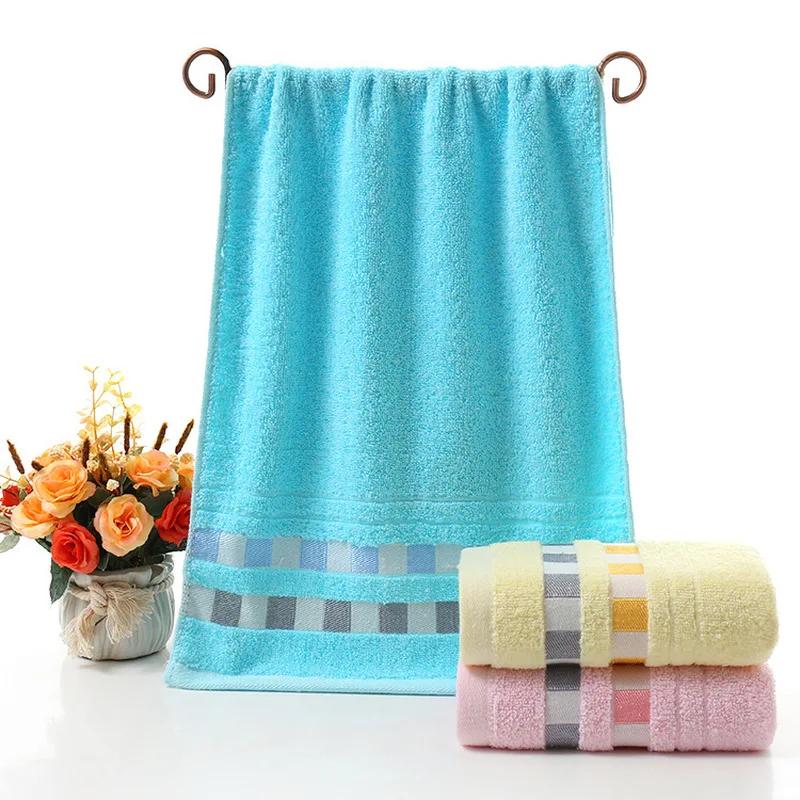 77X33cm Reusable Bath Towels 100% Cotton Towel Avaliable Cotton Fiber Natural Eco-friendly Embroidered Bath Towel Bathroom Decor